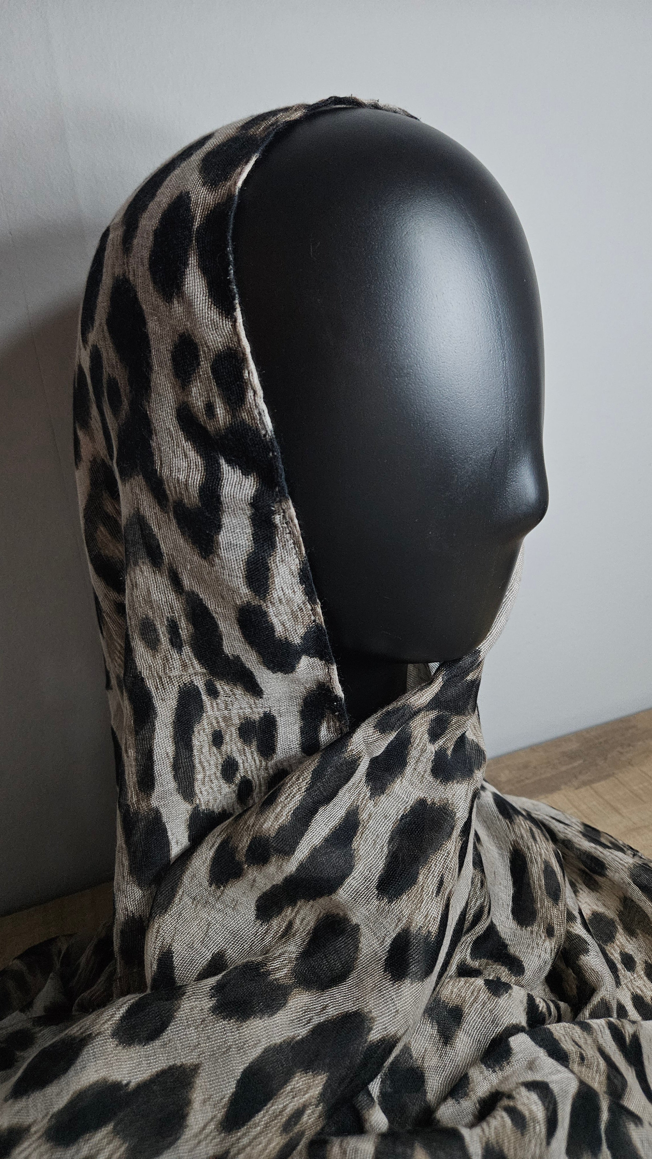 Printed Modal - Sahara Leopard
